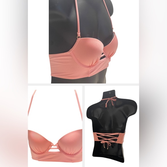 Abercrombie & Fitch Other - EUC Abercrombie & Fitch Swim Coral Bikini Top Size 34B